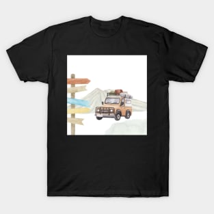 Lets travel in my truck T-Shirt
